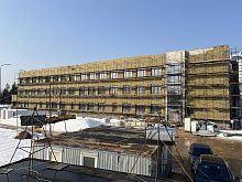 12 марта Владимир Пирогов посетил строительство образовательного центра на ул.Связистов