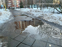 Как выглядит дорожка между ул.Победы д.32 и ул.Октябрьской д.8