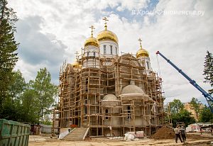 Ретро фотографии со стройкиЦерковь Архангела Мих