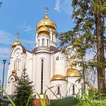 В храме Архангела Михаила начались работы по окрашиванию стен и потолков