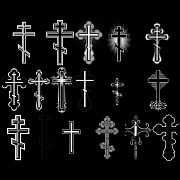 Гравировка Крест