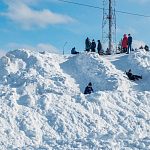 Вот такая эпичная горка появилась в Городском парке