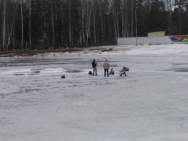 Рыбаки, новое озеро, слабоумие и отвага