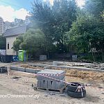 Модернизация контейнерной площадки по адресу ул.Октябрьская 10