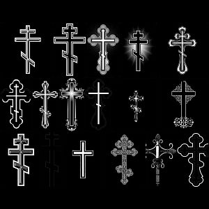 Гравировка Крест