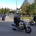 Ночные волки проехали по Краснознаменску