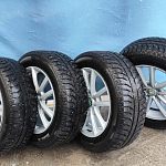 Колеса в сборе зимние, шипованные R17