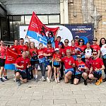 Команда Беги Краснознаменск традиционно каждый год высаживается красным десантом в ЗАТО Звездный городок на «Гагаринский забег»