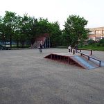 Те самые старые брутальные рампы на городском озере — Краснознаменск