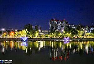 Вечернее озеро