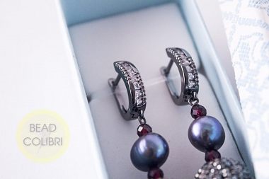 Серьги-кисти "Mariana Bay" 