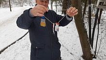 А это Андрей Геннадиевич Рышков, Беличий Дедушка Городского парка