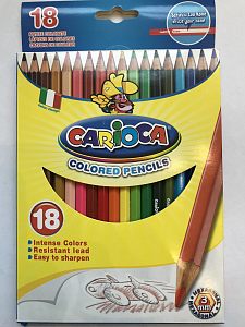 Цветные карандаши CARIOCA 18 цветов