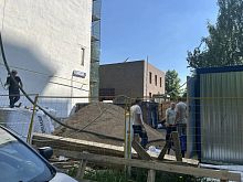 Владимир Пирогов проверил ход работ на пр. Мира, д. 12