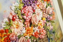 Вышивка лентами