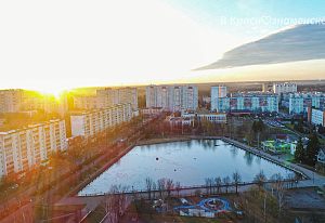 Ретро городское озеро