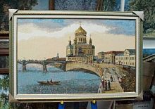 Храм христа Спасителя ив (80Х48), 3445-B-L104, 4-гранник