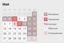 В России началась короткая рабочая неделя, которая продлится с 27 по 30 апреля