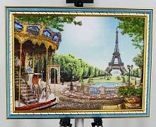 Эйфель вышивка бисенром