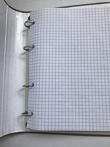 Тетрадь на кольцах со сменными блоками формат А-5 100 листов