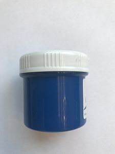 Краска акриловая художественная голубая,объём 40 мл., Луч