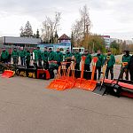 Парки Краснознаменска к зиме готовы!