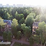 Ул. Минская 7 и ул. Советская 2 за несколько лет до начала строительства Космической гавани