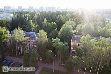 Ул. Минская 7 и ул. Советская 2 за несколько лет до начала строительства Космической гавани