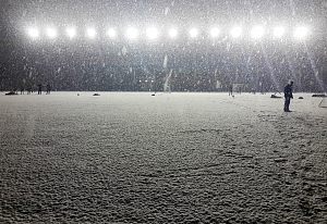 Снег в Краснознаменске