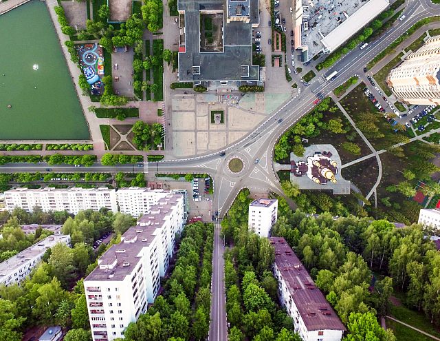 Краснознаменск с высоты =)