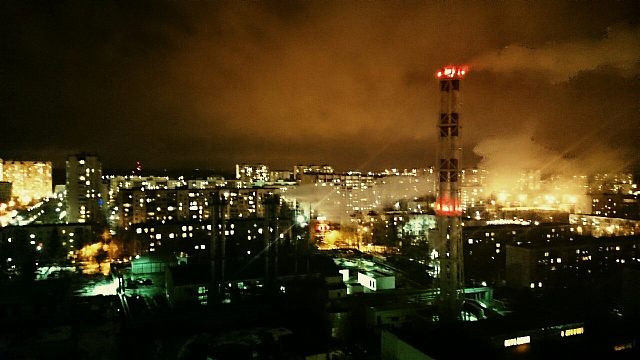 Вечерний Краснознаменск. Котельная