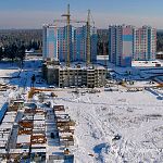 Подборка фотографий как строились некоторые районы в нашем городе