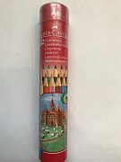 Цветные карандаши FABER-CASTELL в металической тубе(футляр) 12 цветов