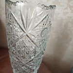 Хрустальная ваза