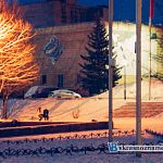 Небольшая вечерняя зимняя прогулка из 2014