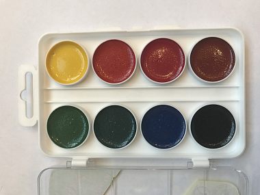 Акварель медовая полусухая 8 цветов 