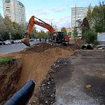 Глава города провел осмотр работ по модернизации теплосетей