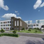 Совместно с партией "Единая Россия" глава муниципалитета проверил ход строительства образовательного центра на ул.Связистов