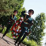 35 красноармейцев перезахоронены в братской могиле у села Сидоровское.