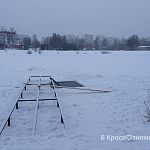 Купель / мостки, на новом озере начали доделывать UPD