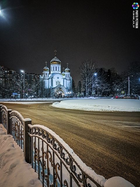Снежные дворики и улицы