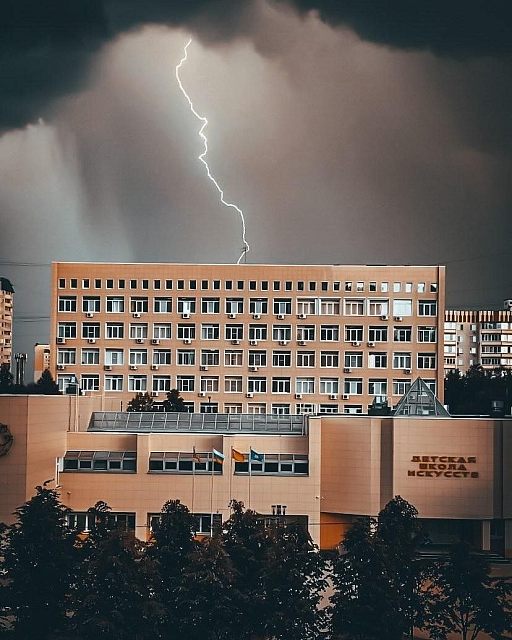 Гроза в городе 