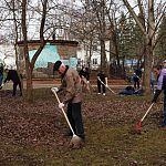 В Краснознаменске продолжается месячник чистоты и благоустройства