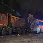 На Минском шоссе в сторону Москвы в районе Довиля серьезная авария с участием 442 автобуса