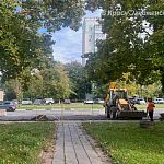 Место бывшей остановки у пушек уже заасфальтировали — Краснознаменск