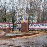 Новая парковка рядом с храмом 