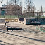 Скейт-парк на Новом озере, срочно нуждается в ремонте