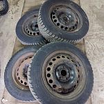 Колёса на ВАГ зимние в сборе