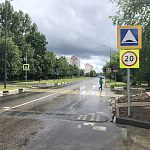 До 30 июля будут перенесены два пешеходных перехода на ул.Победы