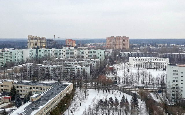 Краснознаменск с высоты